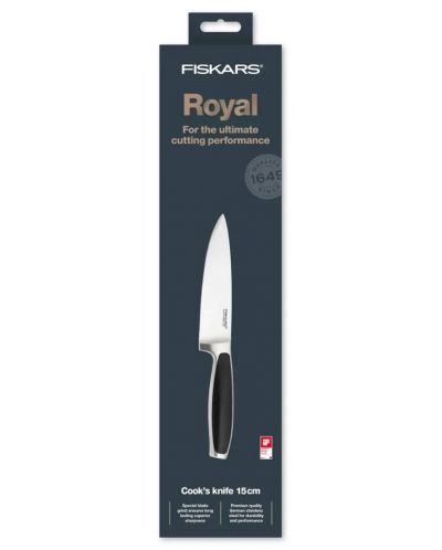 Нож на готвача Fiskars - Royal, 15 cm - 3