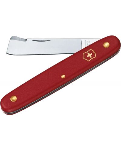 Нож за присаждане и подрязване на пъпки Victorinox - Budding Knife Combi, червен - 1