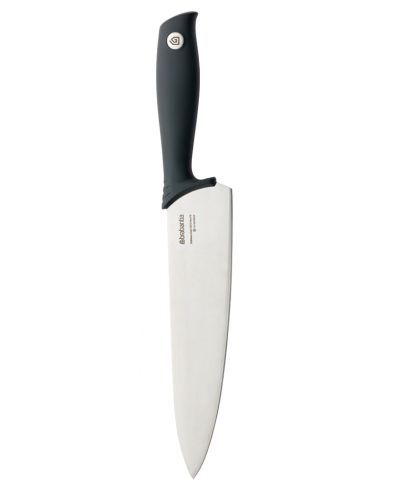 Нож готварски Brabania - Tasty+,  тъмносив, 20 cm - 1