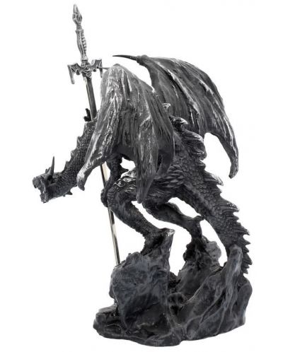 Нож за писма Nemesis Now Adult: Dragons - Black Dragon, 22 cm - 3