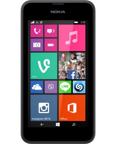Nokia Lumia 530 Dual SIM - сив - 1