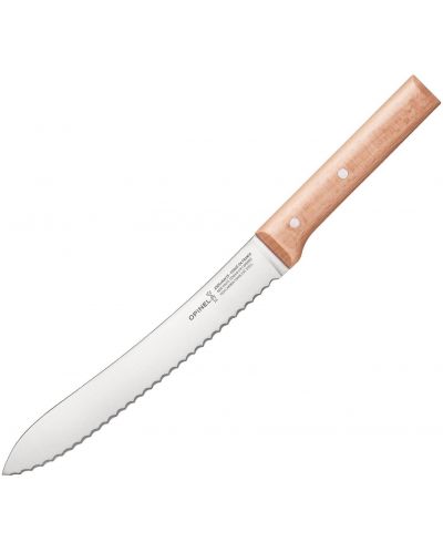 Нож за хляб Opinel - Parallele 116, 21 cm, бук - 1