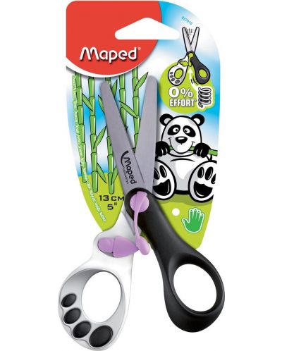 Ножица Maped Koopy - 13 cm, лилава - 1