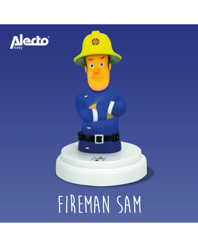 Нощна лампа Alecto - Пожарникарят Сам - 4