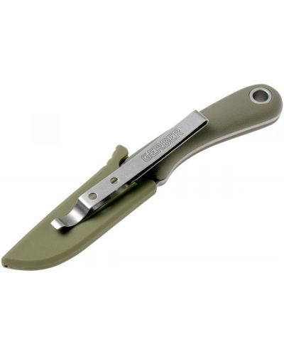 Нож Gerber - Spine fixed blade, с кания, зелен - 7