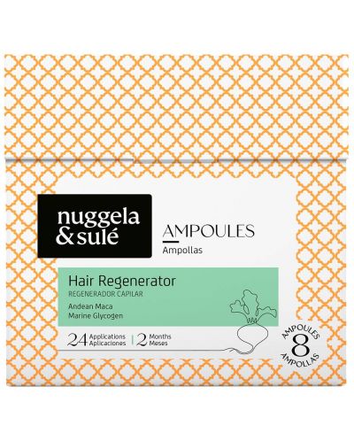 Nuggela & Sulé Регенериращи ампули за растеж Hair Regenerator, 8 х 10 ml - 1