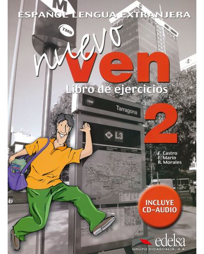Nuevo Ven - ниво 2 (B1 - B1+): Учебна тетрадка по испански език за 10. клас - 1