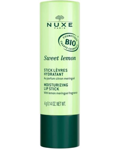Nuxe Sweet Lemon Стик за устни, 4 g - 2