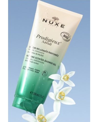 Nuxe Prodigieux Душ гел с нероли, 200 ml - 3