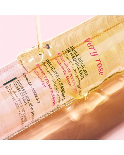 Nuxe Very Rose Деликатно почистващо олио, 150 ml - 3