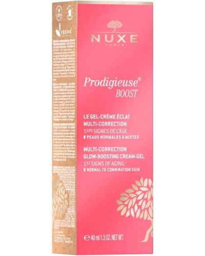 Nuxe Prodigieuse Boost Мултикоригиращ озаряващ гел-крем, 40 ml - 5