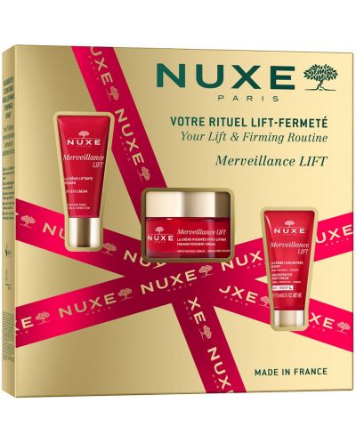 Nuxe Merveillance Lift Комплект - Дневен, Околоочен и Нощен крем