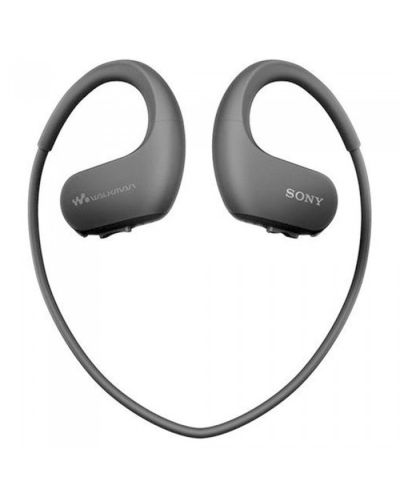 Слушалки Sony NW-WS413 с вграден Mp3 плеър - черни - 1