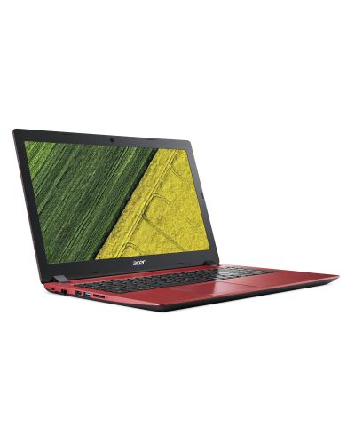 Лаптоп Acer Aspire 3 A315-32-C8EQ - NX.GW5EX.026, червен - 2