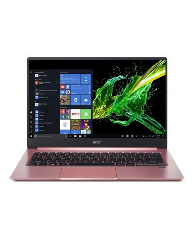 Лаптоп Acer Swift 3 - SF314-57-37GC, розов - 1