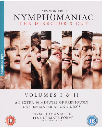 Nymphomaniac Volumes I &amp; II Directors Cut (Blu-Ray)