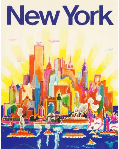Мини пъзел New York Puzzle от 100 части - Ню Йорк - 1