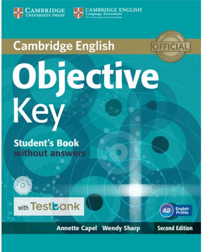 Objective Key Student's Book without Answers with CD-ROM with Testbank