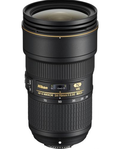 Обектив Nikon - AF-S Nikkor, 24-70mm, f/2.8E ED VR - 1