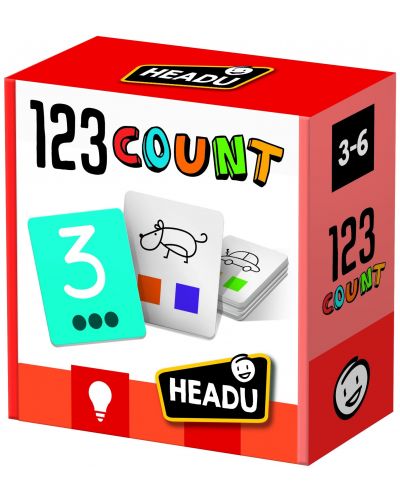 Образователна игра Headu - 123 преброй ти - 1