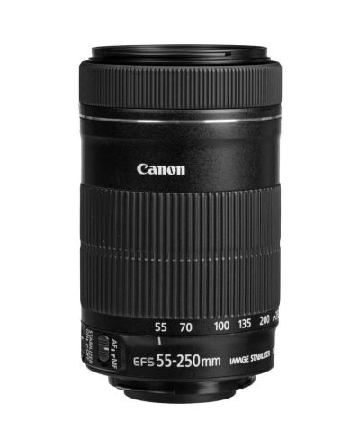 Обектив Canon EF-S 55-250mm f/4-5.6 IS STM - 2