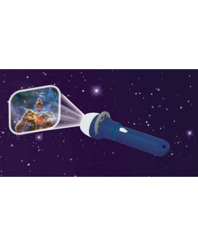 Образователна играчка Brainstorm - Фенерче с прожектор, Космос - 6