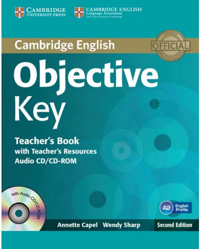 Objective Key Teacher's Book with Teacher's Resources Audio CD/CD-ROM - 1