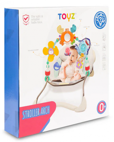 Образователна играчка за количка Caretero Toyz - Meadow - 9