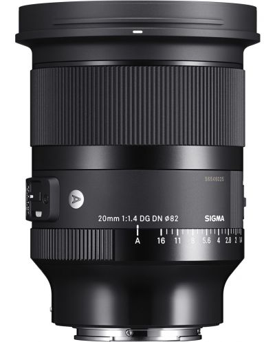 Oбектив Sigma - 20mm, f/1.4 DG DN Art, за Sony E/FE - 1