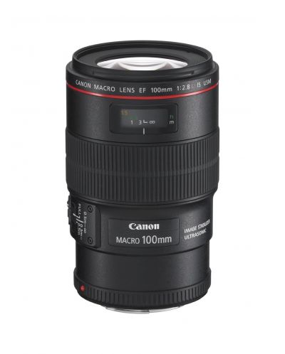 Обектив Canon EF 100mm f/2.8L Macro IS USM - 1