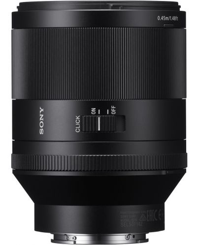 Обектив Sony - FE Zeiss Planar, 50mm, f/1.4 ZA - 2