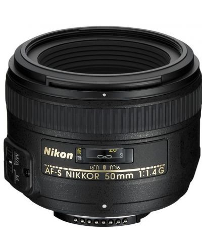 Обектив Nikon - AF-S Nikkor, 50mm, f/1.4G