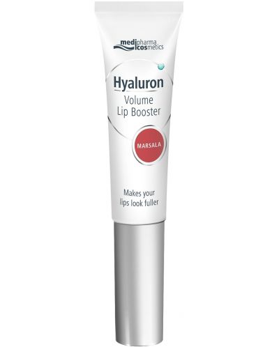 Medipharma Cosmetics Hyaluron Обемен филър за устни Marsala, 7 ml - 1