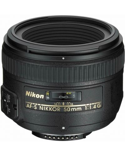 Обектив Nikon - Nikkor AF-S 50mm, f/1.4 G - 1