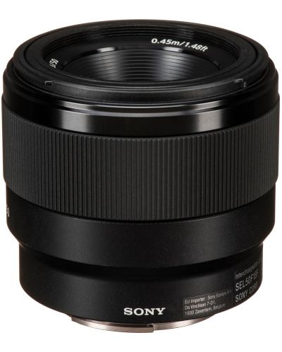Обектив Sony - FE, 50mm, f/1.8 - 2