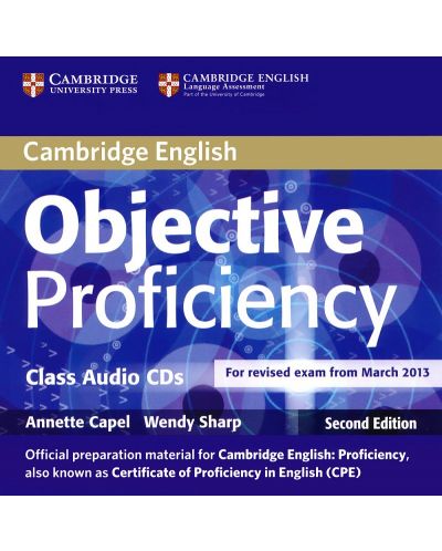 Objective Proficiency 2nd Edition: Английски език - ниво C2 (2 CD)