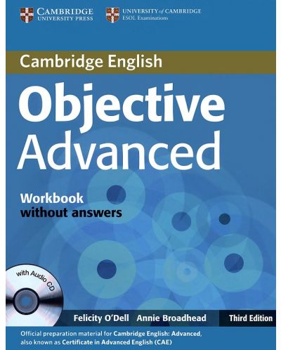 Objective Advanced 3rd edition: Английски език - ниво С1 и С2 (учебна тетрадка + CD) - 1