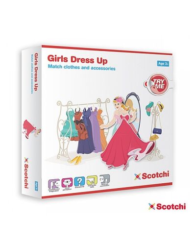 Образователна игра Scotchi - Модерни момичета - 1