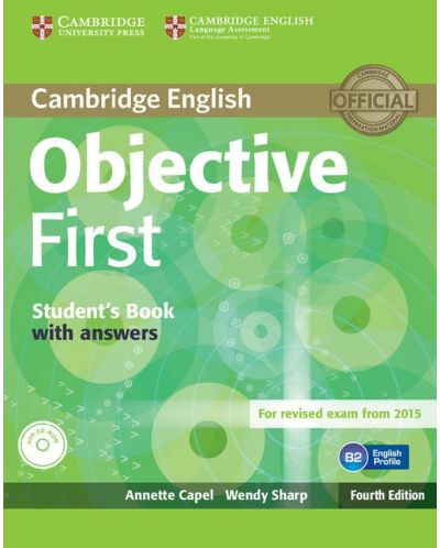 Objective First 4th Edition Student's Book with Answers (учебник с отговори и CD-ROM) - 1