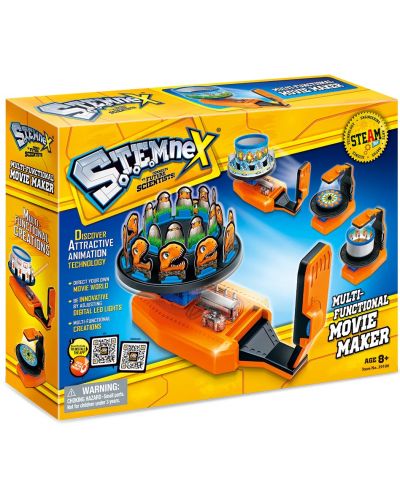 Образователен STEM комплект Amazing Toys Stemnex - Прожектирай филм - 1