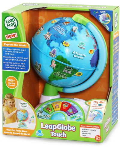 Образователна играчка Vtech - Интерактивен глобус (на английски език) - 5