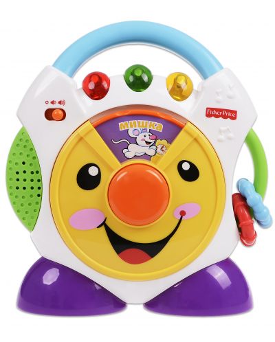 Образователна играчка Fisher Price - CD player, на български език