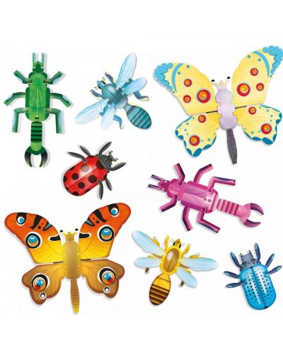 Образователна игра Headu Montessori - Строител на насекоми - 2