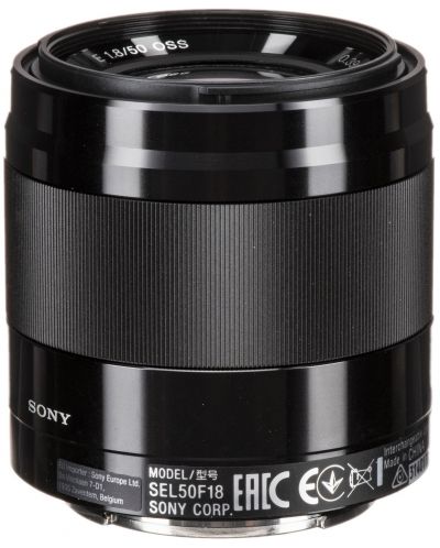 Обектив Sony - E, 50mm, f/1.8 OSS, Black - 2