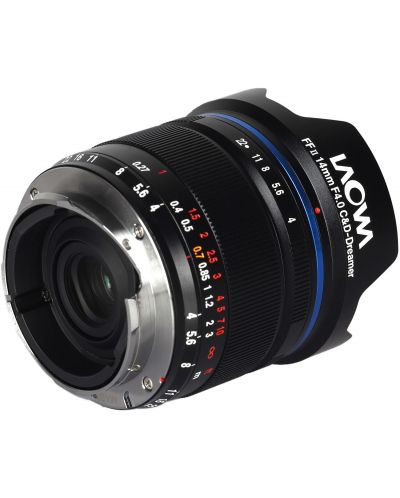 Обектив Laowa - FF II, 14mm, f/4.0 C&D-Dreamer, за Canon R - 3