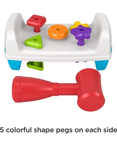 Образователна играчка Fisher Price - Пейка с активности - 3