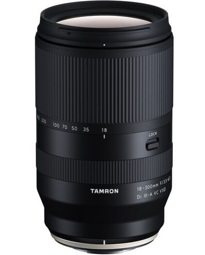 Обектив Tamron - AF, 18-300mm, f/3.5-6.3 Di III-A VC VXD, за Fujifilm - 1