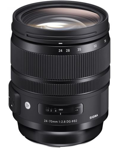 Обектив Sigma - 24-70mm, f/2.8 DG OS HSM Art, за Canon - 2
