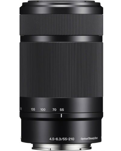 Обектив Sony - E, 55-210mm, f/4.5-6.3 OSS, Black - 1