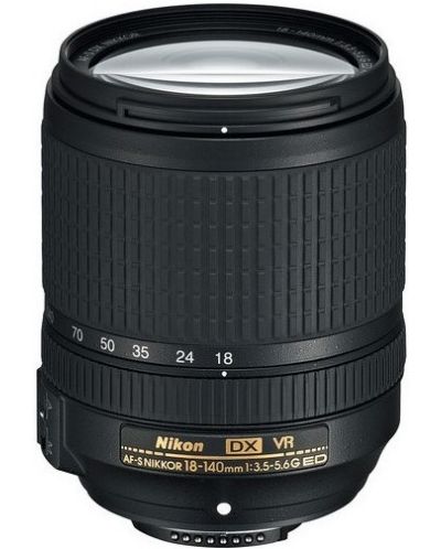 Обектив Nikon - AF-S Nikkor, 18-140mm, f/3.5-5.6G ED DX VR